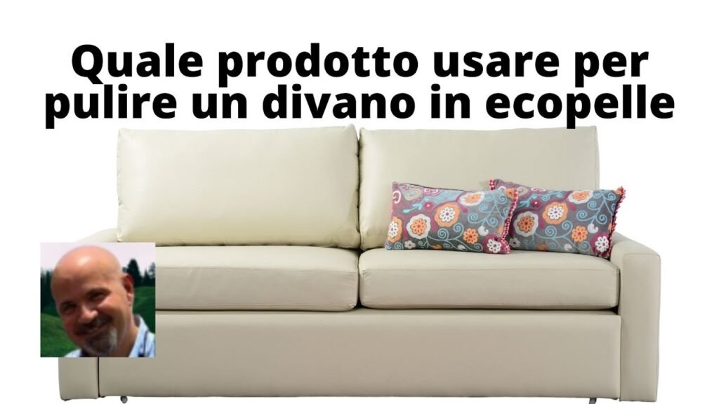 Immagine di divano con titolo: Quale prodotto usare per pulire un divano in ecopelle